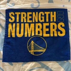 Golden State Warriors  Sweat Towel  🏀💙💛